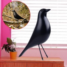 Black Retro EAMES HOUSE BIRD Home Decor Desk Ornament Resin Office Pigeon Dove   173385260873